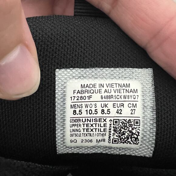 Converse Chuck Taylor All Star Mens 8.5/Womens 10.5 Blue High Street Mid Shoes - Picture 5 of 5